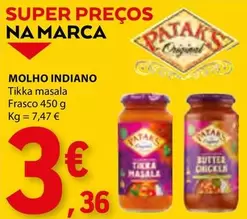 Oferta de Tikka Masala por 3,36€ em E.Leclerc