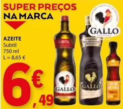 Oferta de Gallo - Azeite por 6,49€ em E.Leclerc