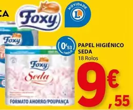 Oferta de Foxy - Papel Higienico Seda por 9,55€ em E.Leclerc