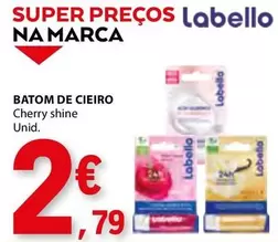 Oferta de Labello - Batom De Cieiro por 2,79€ em E.Leclerc