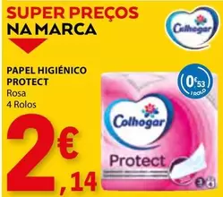 Oferta de Colhogar - Papel Higiénico Protect por 2,14€ em E.Leclerc