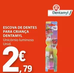 Oferta de Escova De Dentes Para Crianca por 2,79€ em E.Leclerc