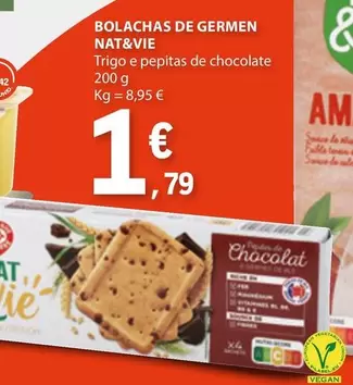 Oferta de Bolachas De Germen por 1,79€ em E.Leclerc