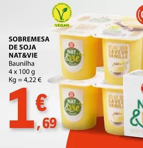 Oferta de Sobremesa De Soja por 1,69€ em E.Leclerc