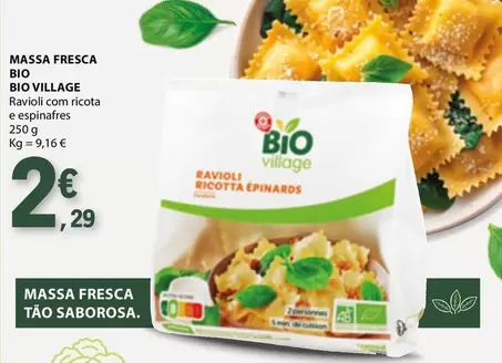 Oferta de Bio - Massa Fresca Bio por 2,29€ em E.Leclerc