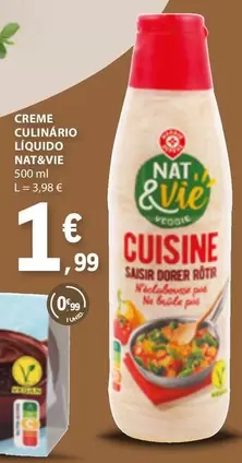 Oferta de Creme Culinario Liquid por 1,99€ em E.Leclerc