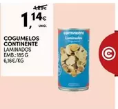 Oferta de Continente - Cogumelos por 1,14€ em Continente