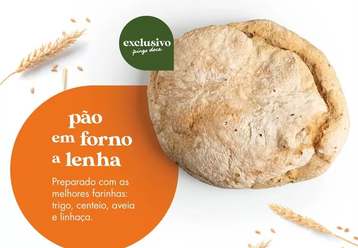 Oferta de A+ - Pão En Forno A Lenhaem Pingo Doce