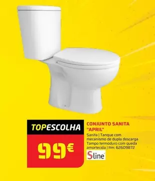 Oferta de .Com - Conjunto Sanita "April" por 99€ em Bricomarché