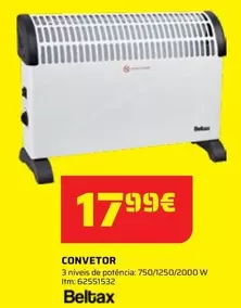 Oferta de Convetor por 17,99€ em Bricomarché