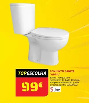 Oferta de .Com - Conjunto Sanita "april" por 99€ em Bricomarché