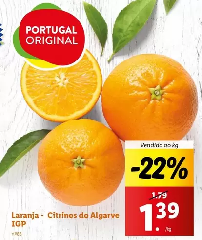 Oferta de Portugal - Citrinos Do Algarve IGP por 1,39€ em Lidl