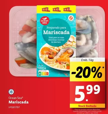 Oferta de Ocean Sea - Mariscada por 5,99€ em Lidl