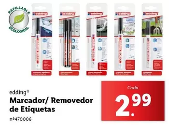 Oferta de Marcador/ Removedor De Etiquetas por 2,99€ em Lidl