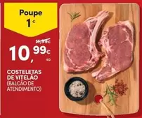 Oferta de Costeletas De Vitelao por 10,99€ em Continente