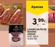 Oferta de Angus - Lombo Da Pa De Bovino por 3,99€ em Continente