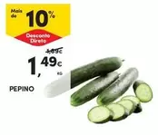 Oferta de Pepino por 1,49€ em Continente