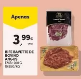 Oferta de Angus - Bife Bavette De Bovino por 3,99€ em Continente