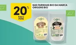 Oferta de Origens Bio - Nas Farinhas Bio Da Marcaem Continente