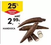 Oferta de Mandioca por 2,99€ em Continente