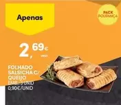 Oferta de Folhado Salsicha C/ Queijo por 2,69€ em Continente