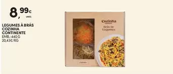 Oferta de Continente - Legumes A Bras por 8,99€ em Continente