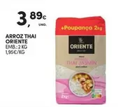 Oferta de Oriente - Arroz Thai por 3,89€ em Continente