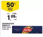 Oferta de Barilla - Esparguete por 1,09€ em Continente