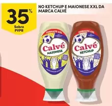 Oferta de Calvé - No Ketchup E Maionese Xxl Da Marcaem Continente