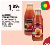 Oferta de Francesinha - Molho por 1,99€ em Continente