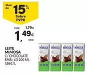 Oferta de Mimosa - Leite por 1,49€ em Continente