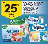 Oferta de Yogolino - Nas Sobremesas Lacteasem Continente