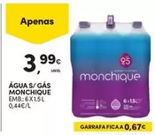 Oferta de Monchique - Água S/Gas por 3,99€ em Continente