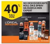 Oferta de L'Oréal - Desodorizante Roll On E Sprayem Continente