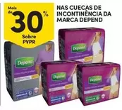 Oferta de Depend - Nas Cuecas De Incontinenciaem Continente