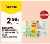 Oferta de Continente - Toalhitas Perfumadas  Do Bebe por 2,99€ em Continente