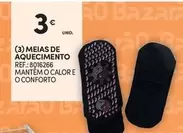 Oferta de Meias De Aquecimento por 3€ em Continente