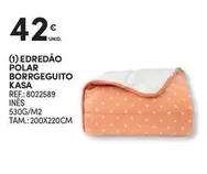 Oferta de Polar - Edredao  Borrgeguito Kasa por 42€ em Continente