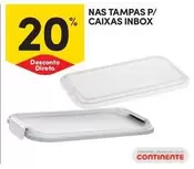 Oferta de Continente - Nas Tampas P/ Caixas Inboxem Continente