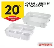 Oferta de Nós - Nos Tabuleiros P/ Caixas Inboxem Continente