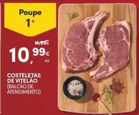 Oferta de Costeletas De Vitelao por 10,99€ em Continente