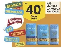 Oferta de Nacional - Nas Massas Da Marcaem Continente