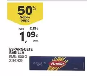 Oferta de Barilla - Esparguete por 1,09€ em Continente