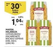 Oferta de Milaneza - Massa por 1,04€ em Continente