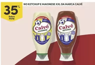 Oferta de Calvé - No Ketchup E Maionese Xxl Da Marcaem Continente