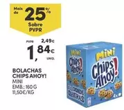 Oferta de Mini - Bolachas Chips Ahoy! por 1,84€ em Continente