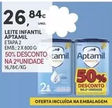 Oferta de Aptamil - Leite Infantil por 26,84€ em Continente