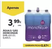 Oferta de Monchique - Água S/Gas por 3,99€ em Continente