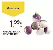 Oferta de Continente - Nabo S/ Rama por 1,99€ em Continente