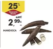 Oferta de Mandioca por 2,99€ em Continente